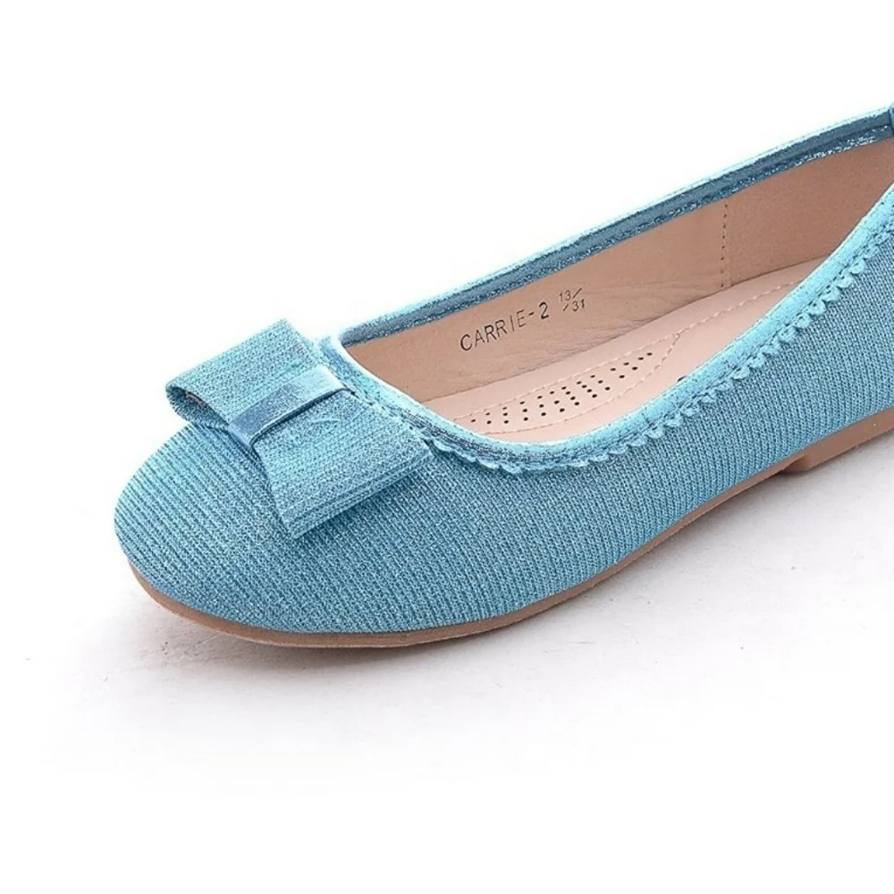 Mila girl shoes size 2 color blue